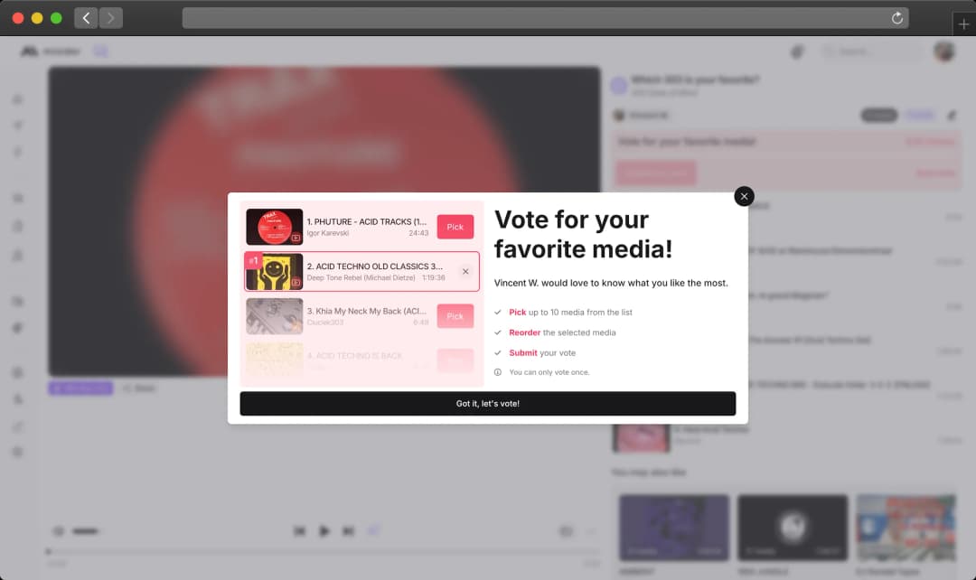 Interactive Polls
