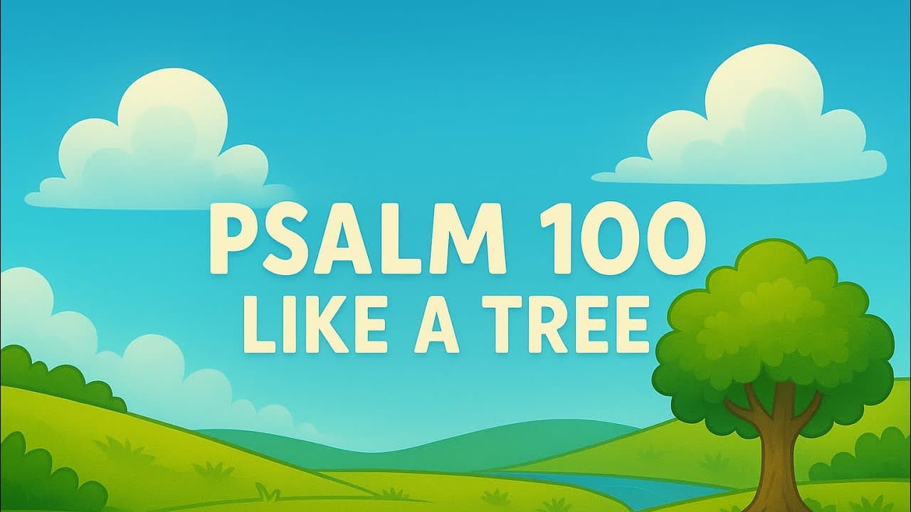 Psalm 1 Kids Song – “Like a Tree” 🌳| Bible Time Worship Song for Children