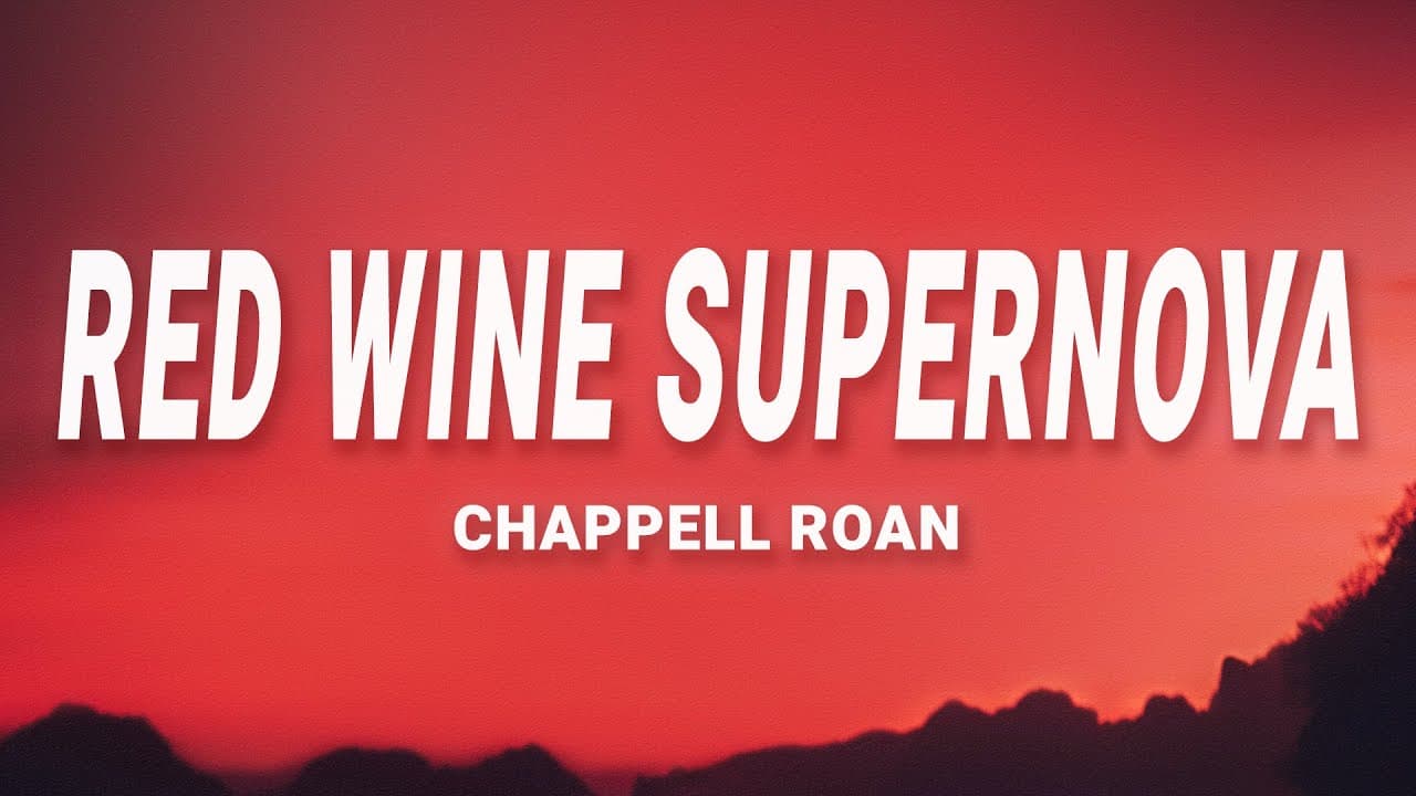 Chappell Roan - Red Wine Supernova (Lyrics)