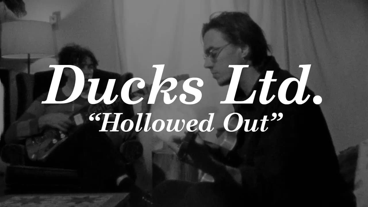 Ducks Ltd. - "Hollowed Out" (Official Music Video)