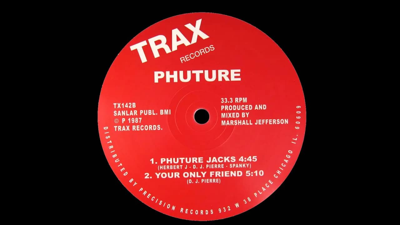 PHUTURE - ACID TRACKS (1987) VINYL