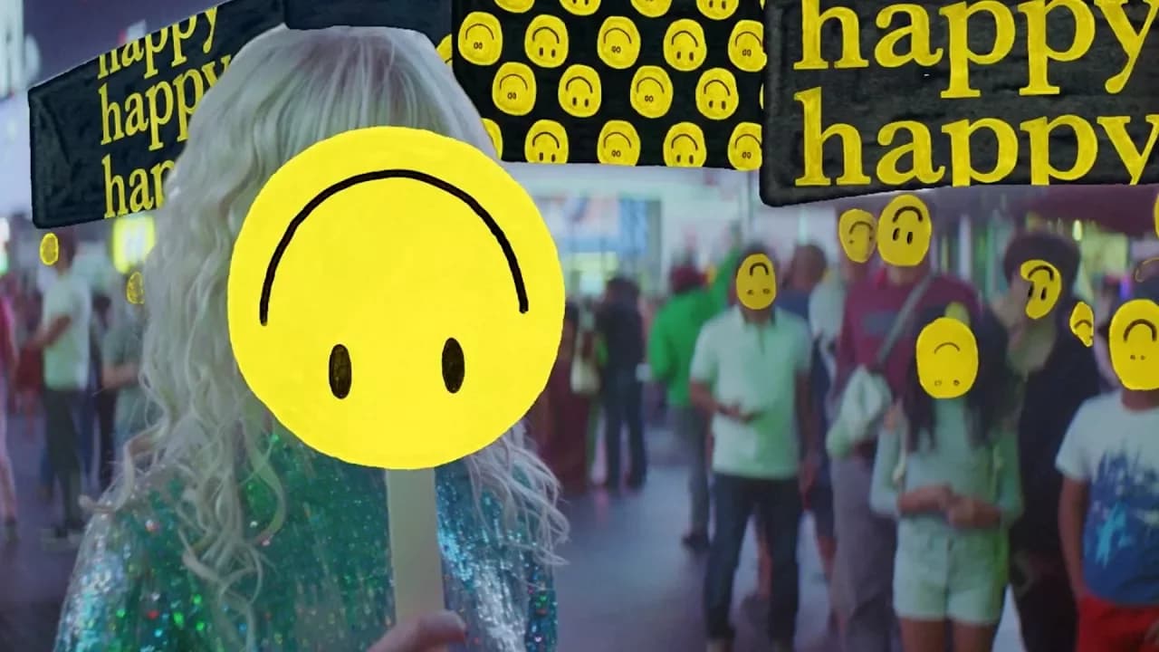 3- Pretending, no Mourning // "Fake Happy"